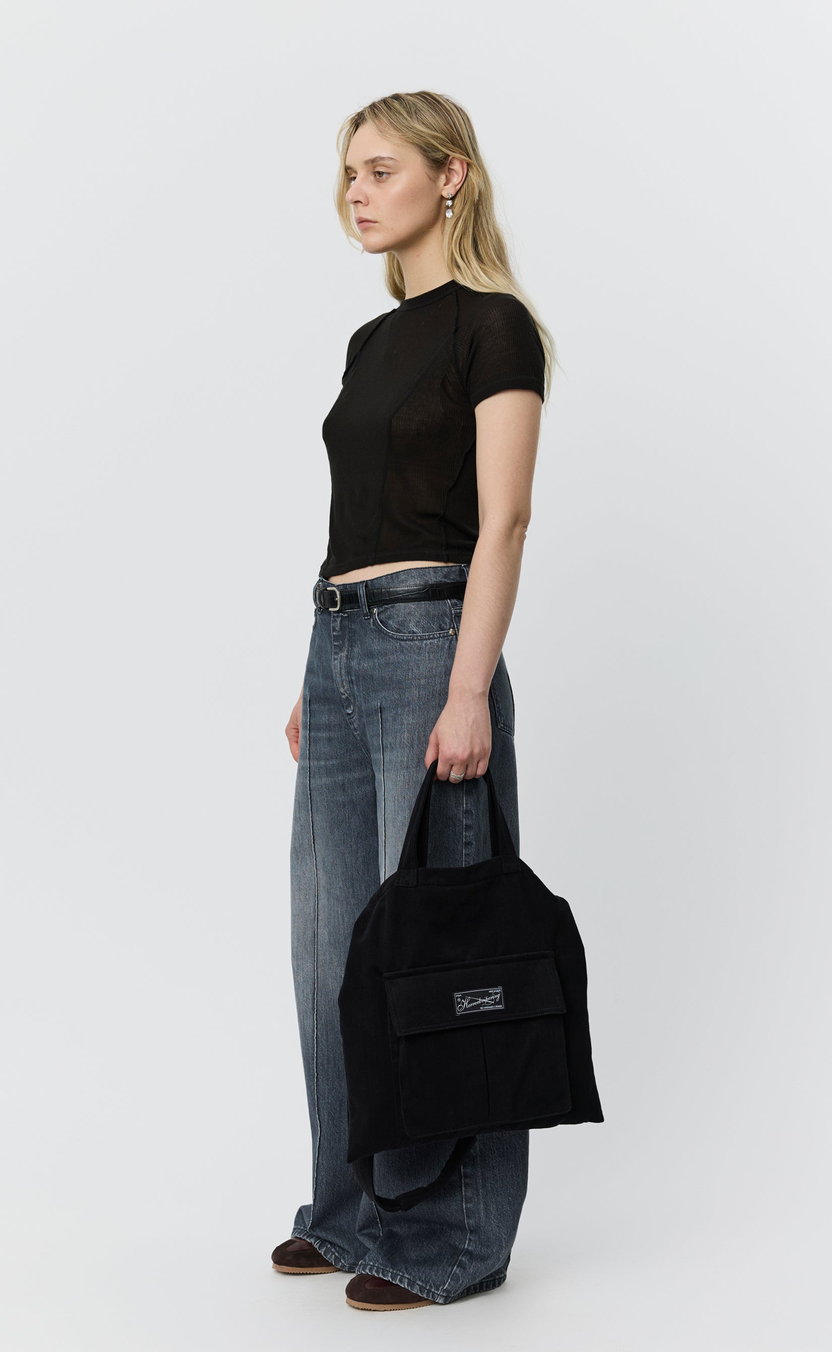 MFPEN Flatlock Raglan Tee | Black Rib LEO BOUTQUE