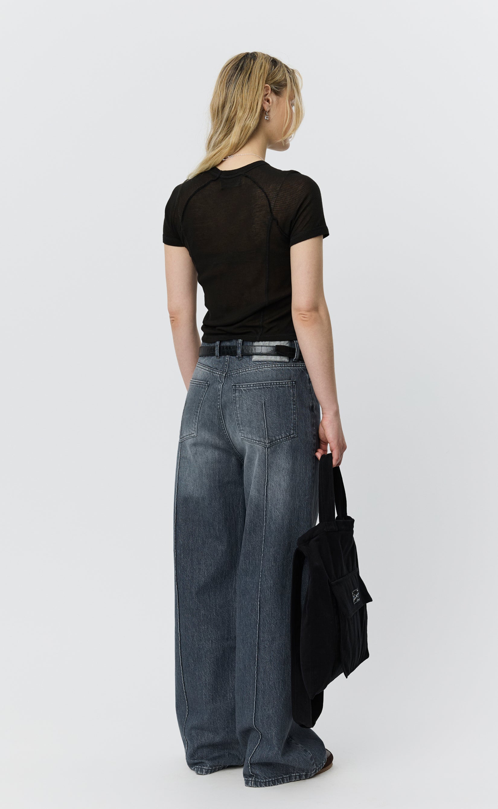 MFPEN Flatlock Raglan Tee | Black Rib LEO BOUTQUE