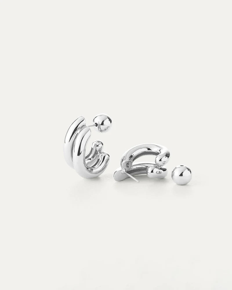 LEO BOUTIQUE Florence Earrings Silver JENNY BIRD