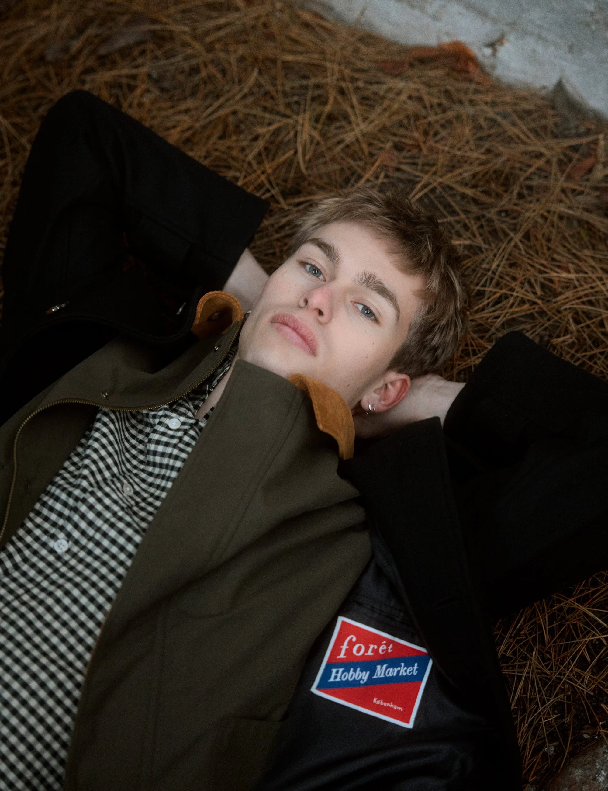 FORET Aspen Oilskin Jacket | Army LEO BOUTIQUE