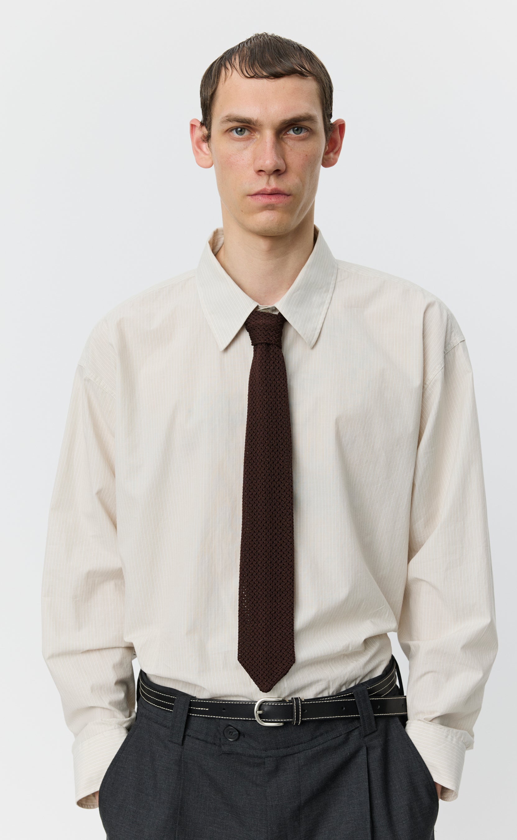 MFPEN Formal Tie | Brown LEO BOUTIQUE