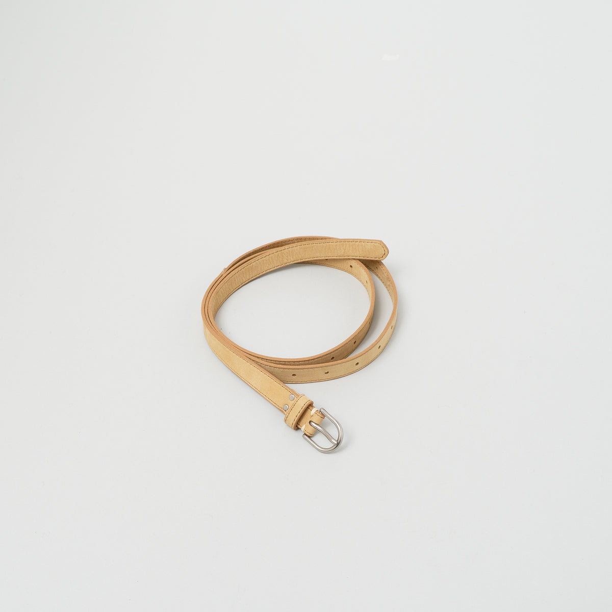 STILL BY HAND 18mm Leather Belt | Tan LEO BOUTIQUE