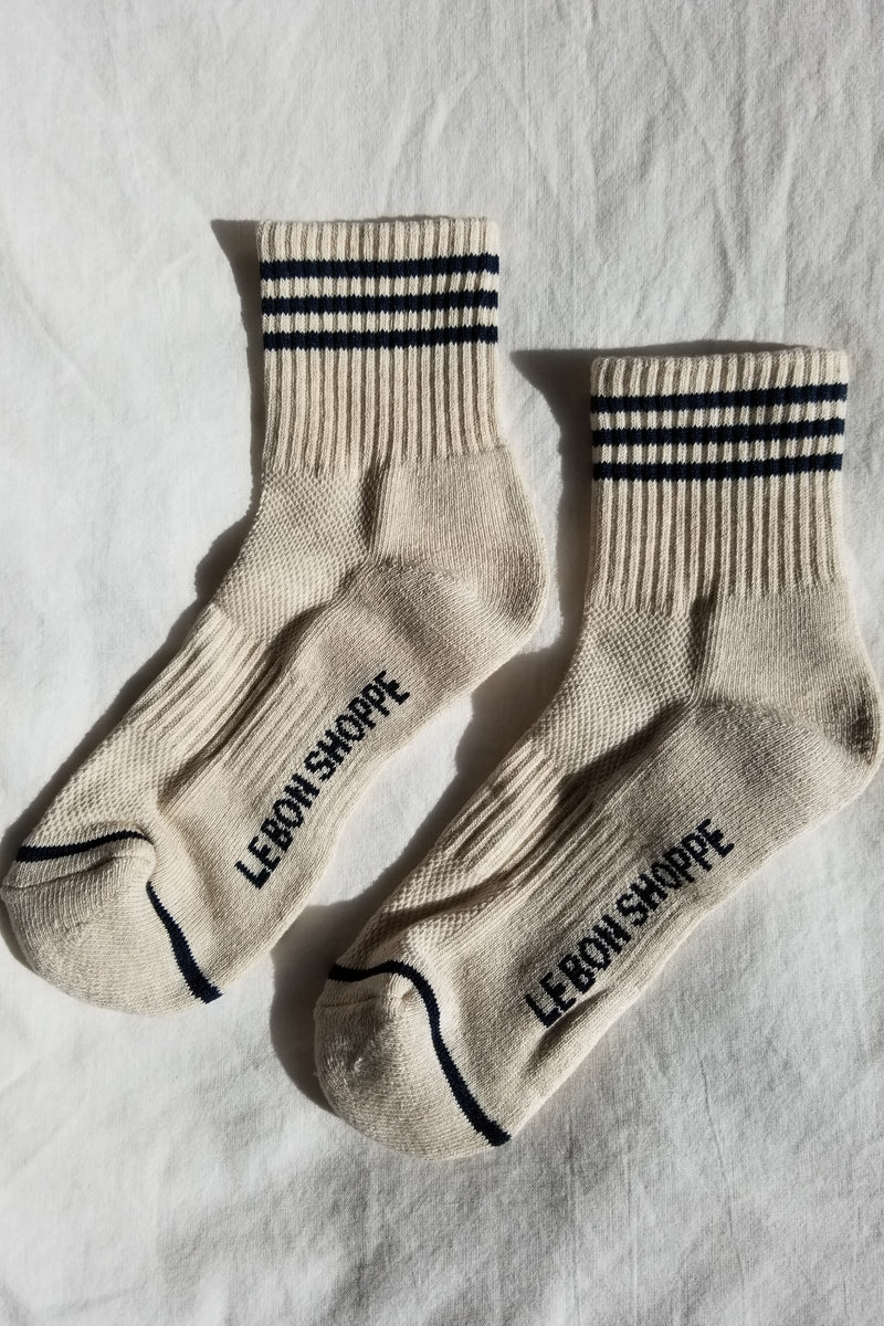 LEO BOUTIQUE Girlfriend Socks Oatmeal LE BON SHOPPE 