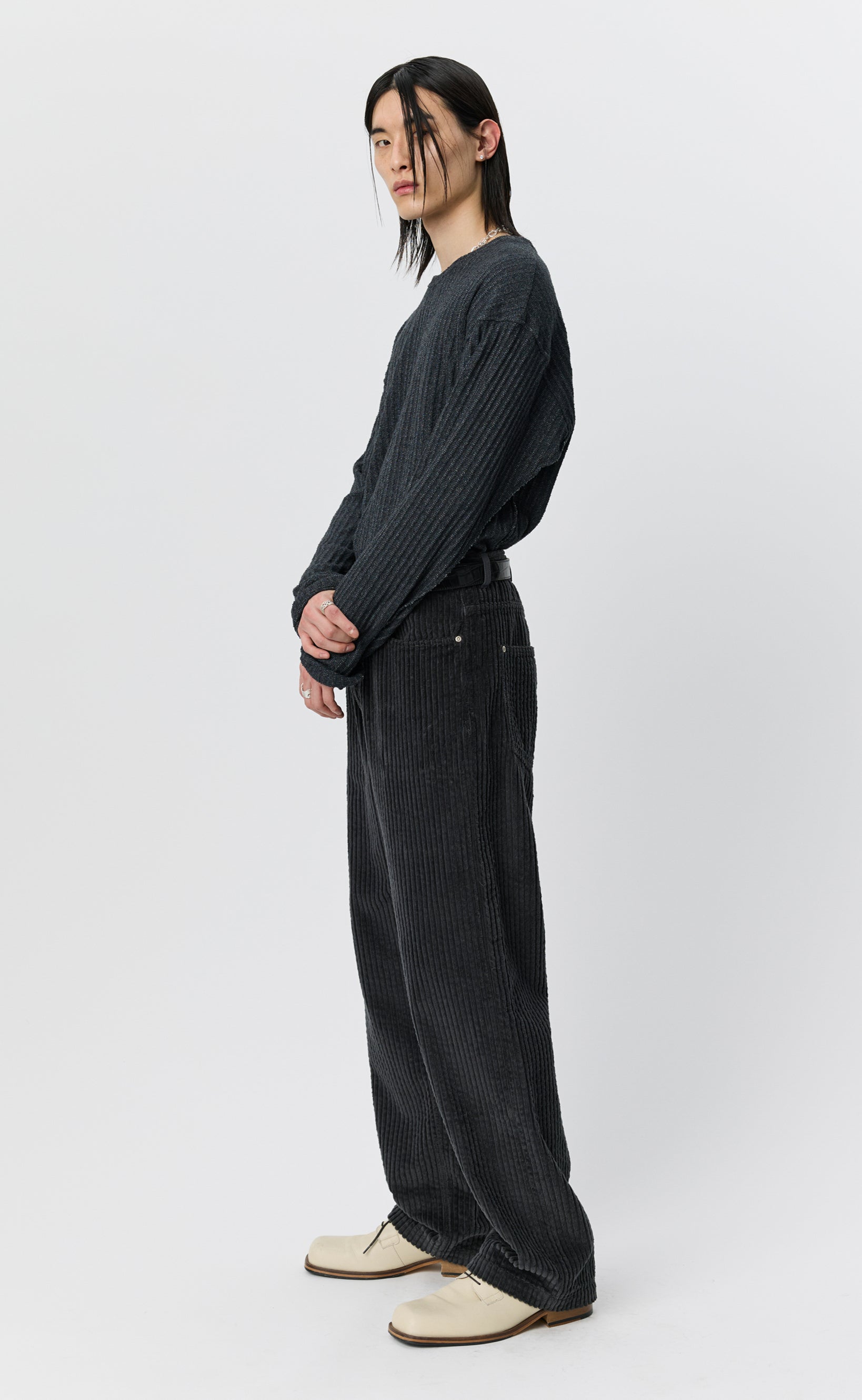 MFPEN Generation Trousers | Anthracite Amplified Cord LEO BOUTIQUE