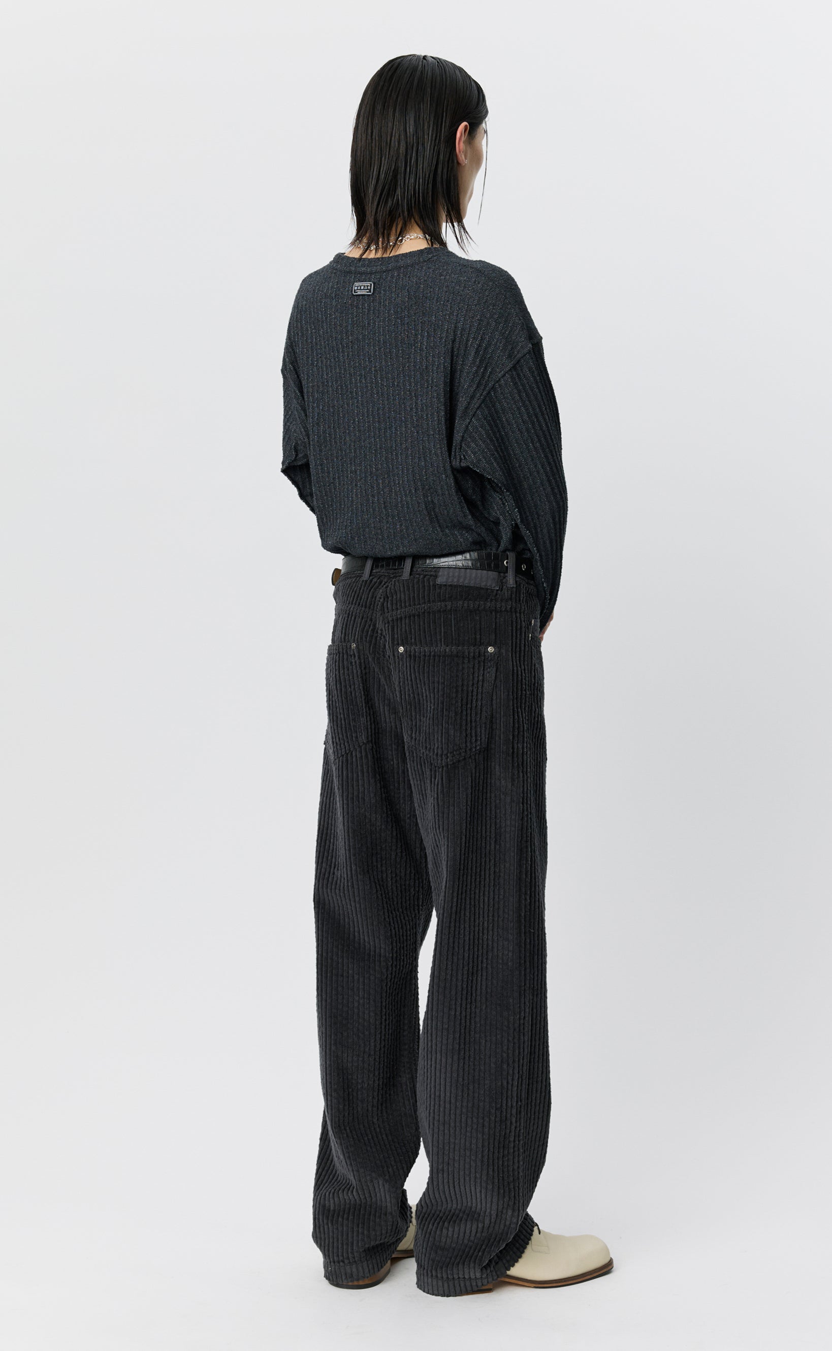 MFPEN Generation Trousers | Anthracite Amplified Cord LEO BOUTIQUE