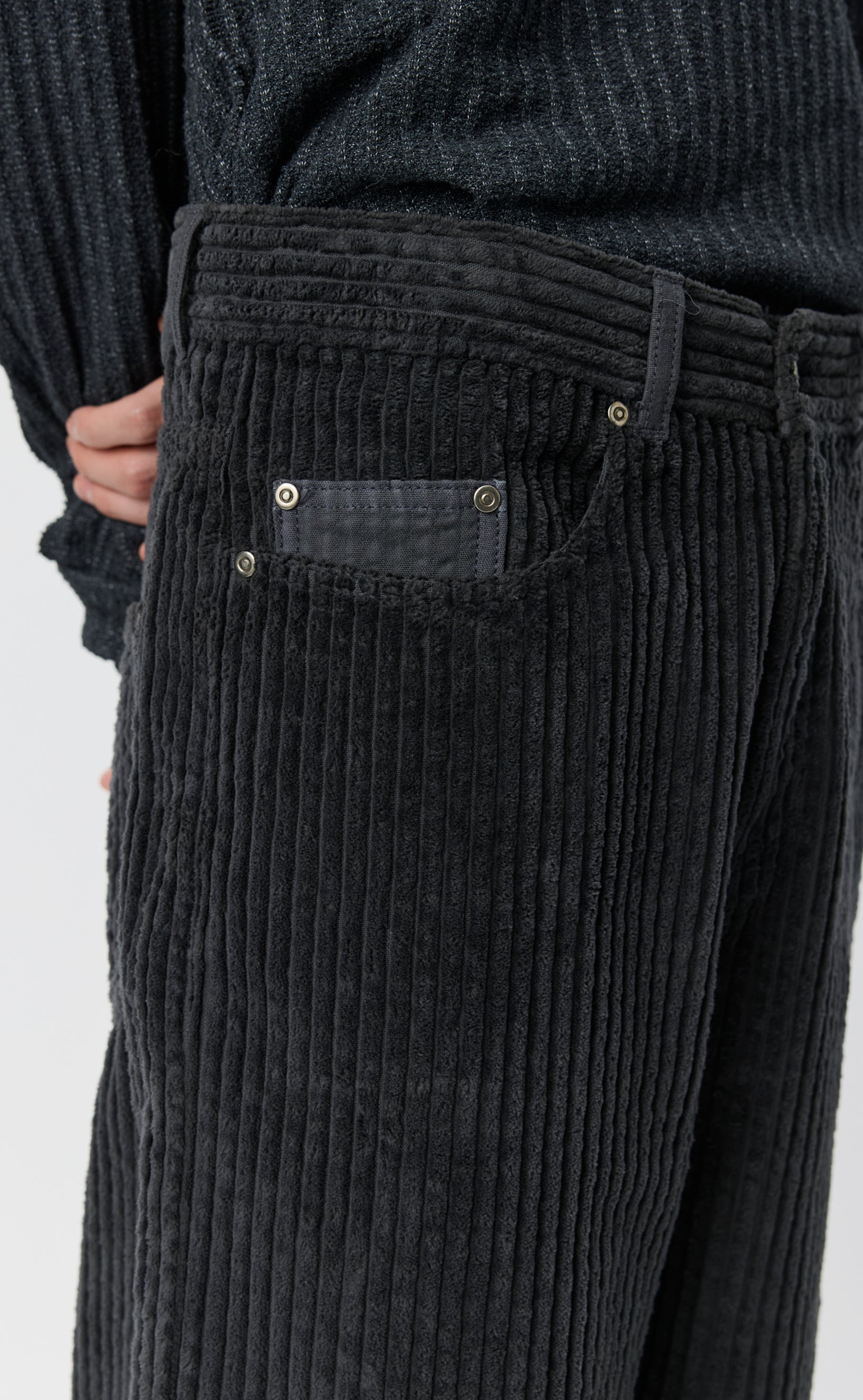 MFPEN Generation Trousers | Anthracite Amplified Cord LEO BOUTIQUE