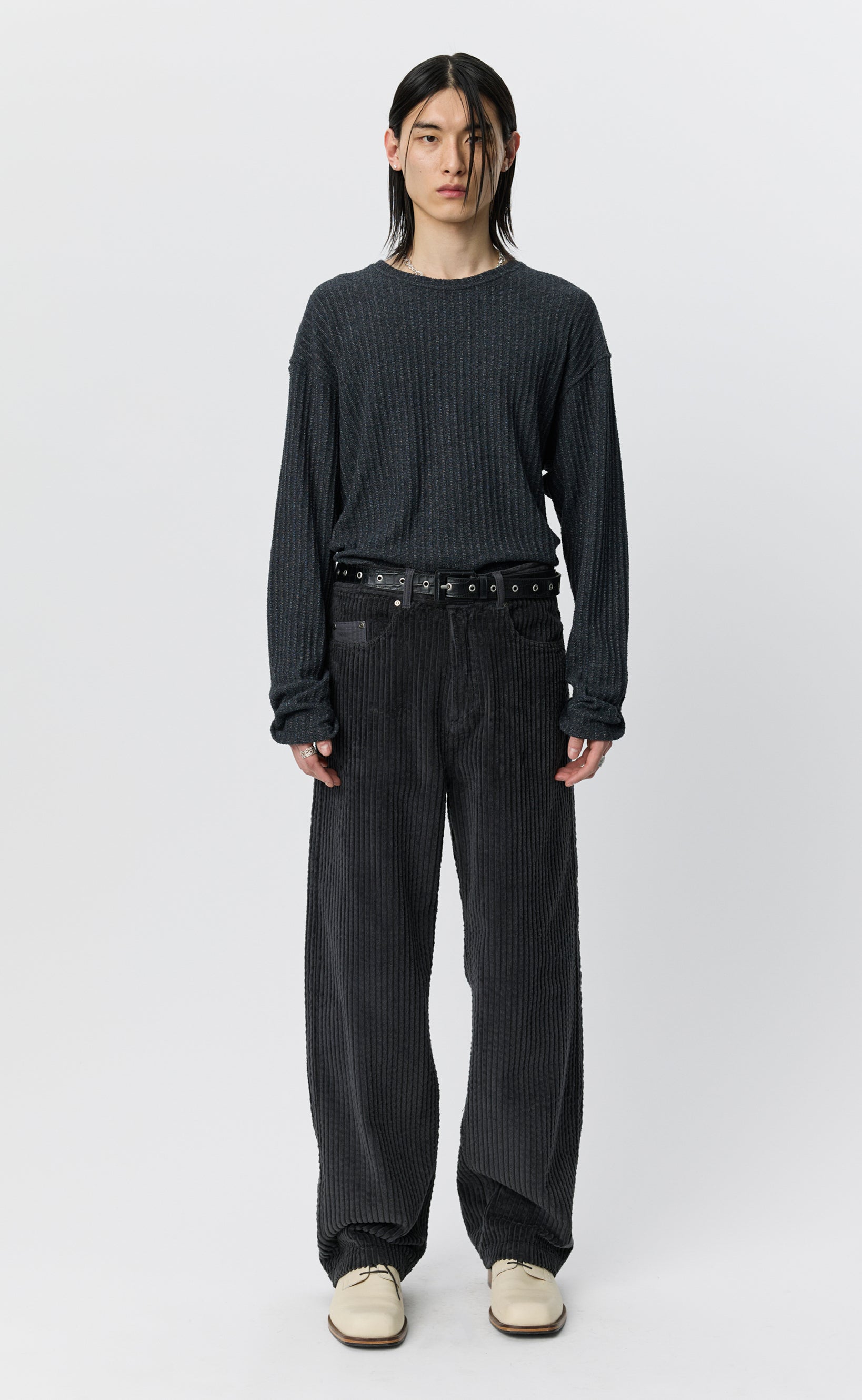 MFPEN Generation Trousers | Anthracite Amplified Cord LEO BOUTIQUE