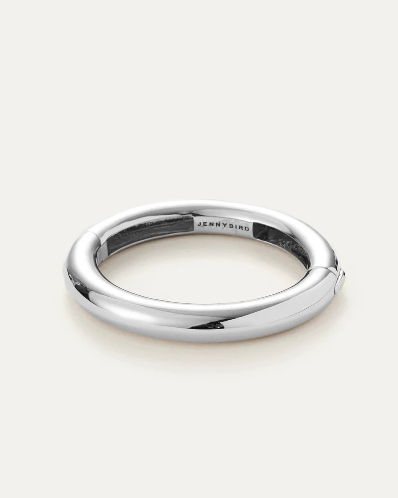 Jenny Bird Gia Mega Bangle | Silver LEO BOUTIQUE