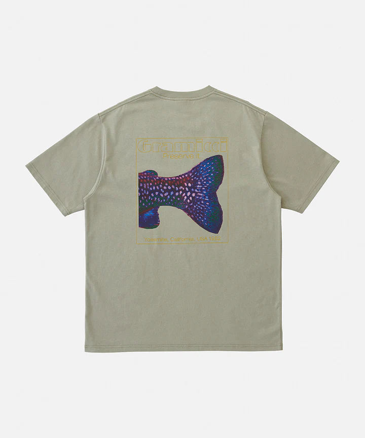 Trout Tail S/S Tee | Beige