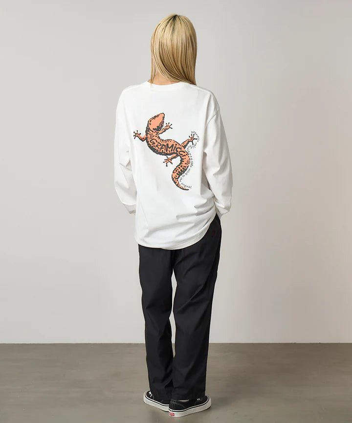 GRAMICCI Gecko L/S Tee | White LEO BOUTIQUE