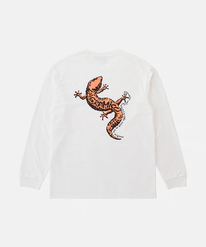 GRAMICCI Gecko L/S Tee | White LEO BOUTIQUE