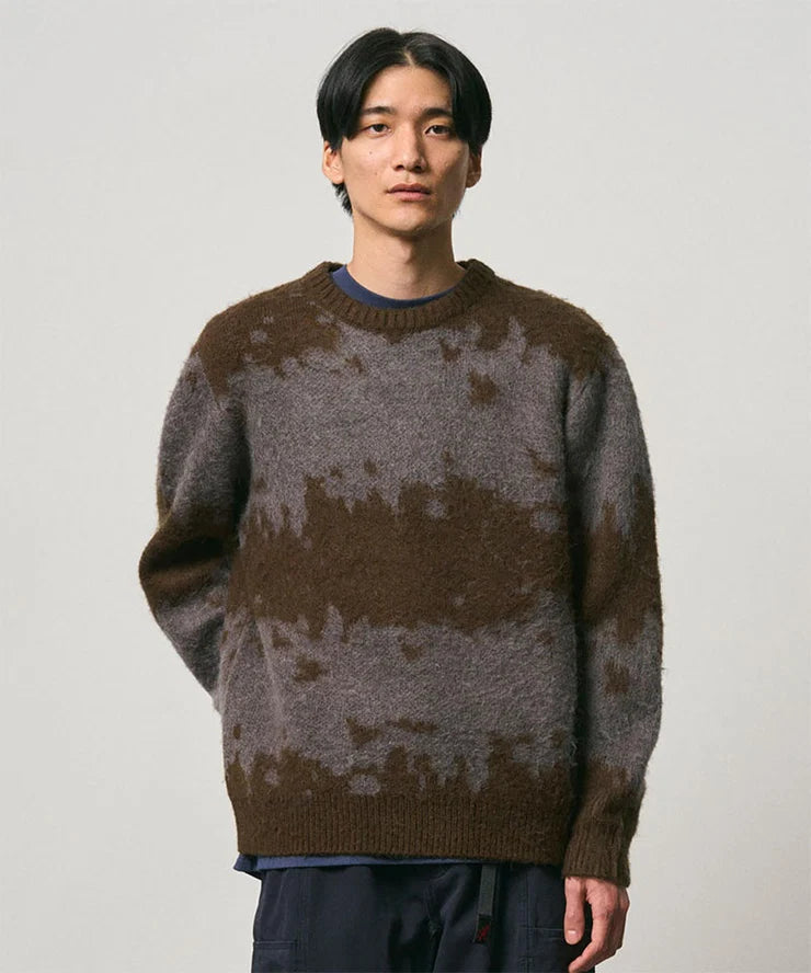 GRAMICCI Mohair Splatter Sweater | Slate Splatter LEO BOUTIQUE
