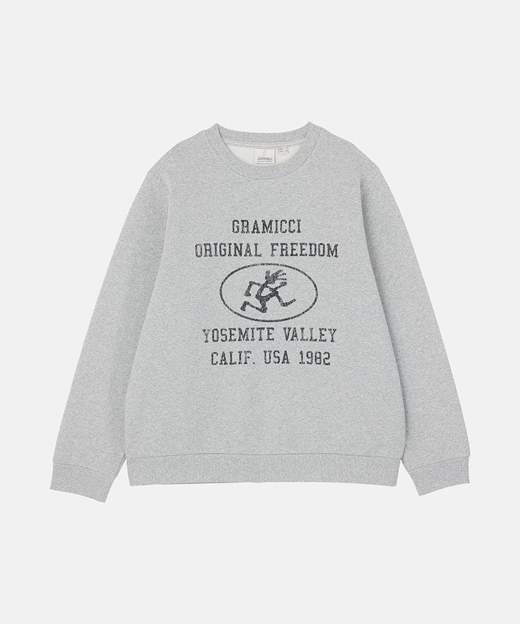 GRAMICCI Yosemite Valley Sweatshirt | Heather Grey LEO BOUTIQUE
