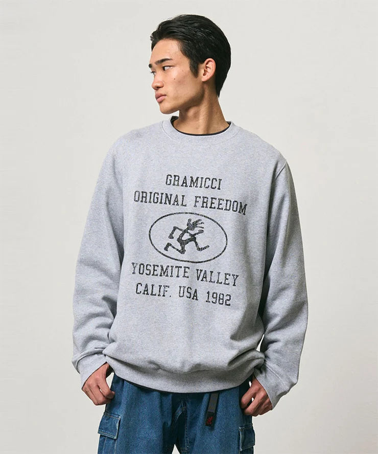 GRAMICCI Yosemite Valley Sweatshirt | Heather Grey LEO BOUTIQUE