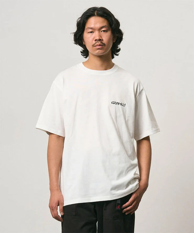 GRAMICCI Bass Tee | White LEO BOUTIQUE 