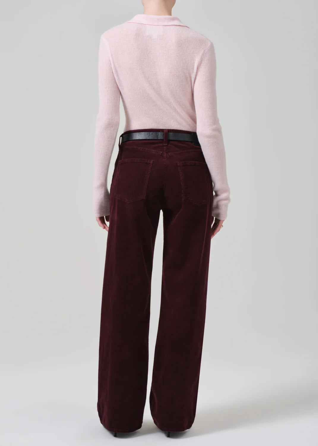 CITIZENS OF HUMANITY Annina Corduroy Trouser Jean | Bordeaux LEO BOUTIQUE