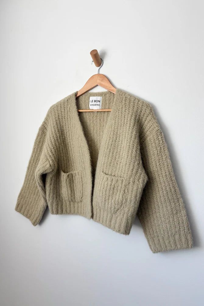 LEO BOUTIQUE Alpaca Sweater Jacket Butter LE BON SHOPPE