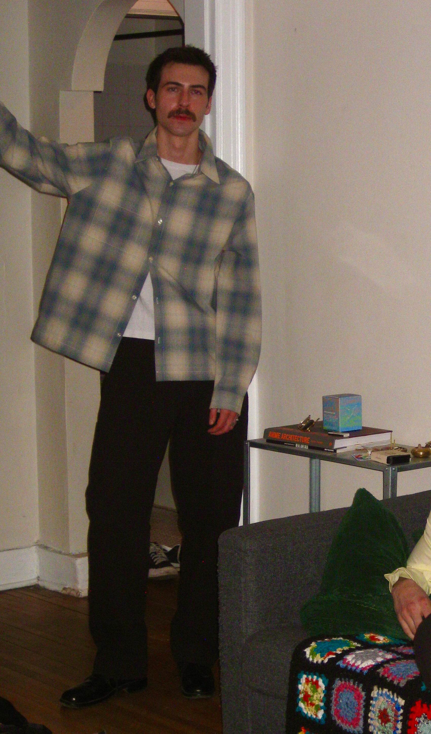 SIMPOR Kopitiam Shirt | Blue/White Check LEO BOUTIQUE