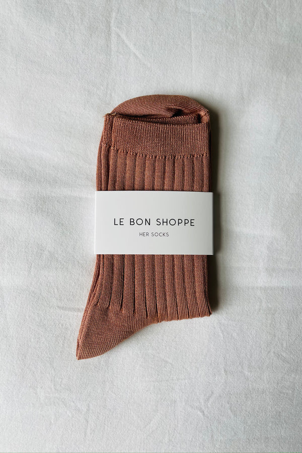 LEO BOUTIQUE Her Socks Nude Peach LE BON SHOPPE