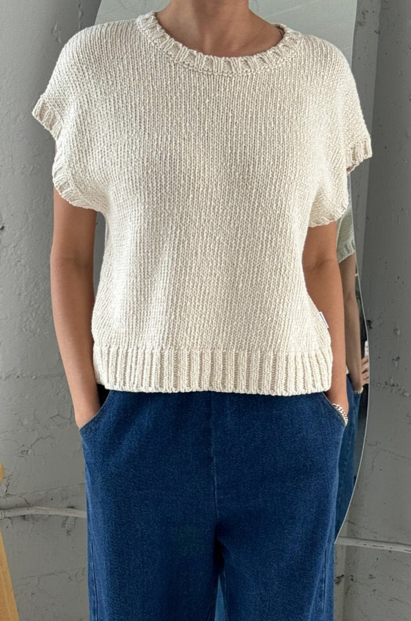 LE BON SHOPPE pierre cotton Sweater Top | Naturel LEO BOUTIQUE
