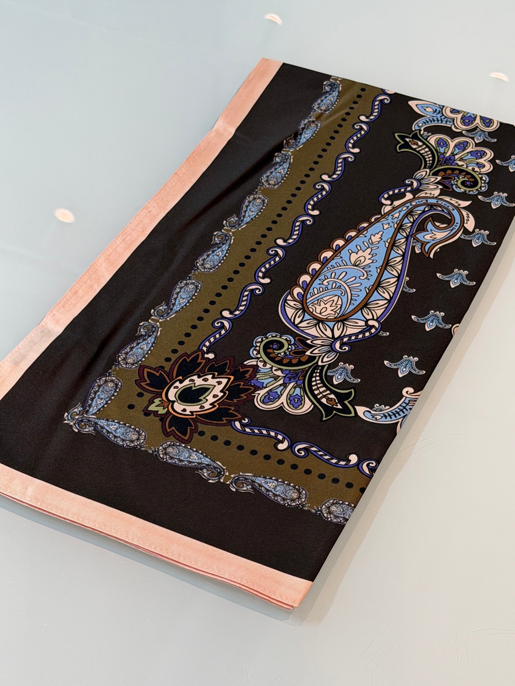 The Emma | Brown/Blue Multi
