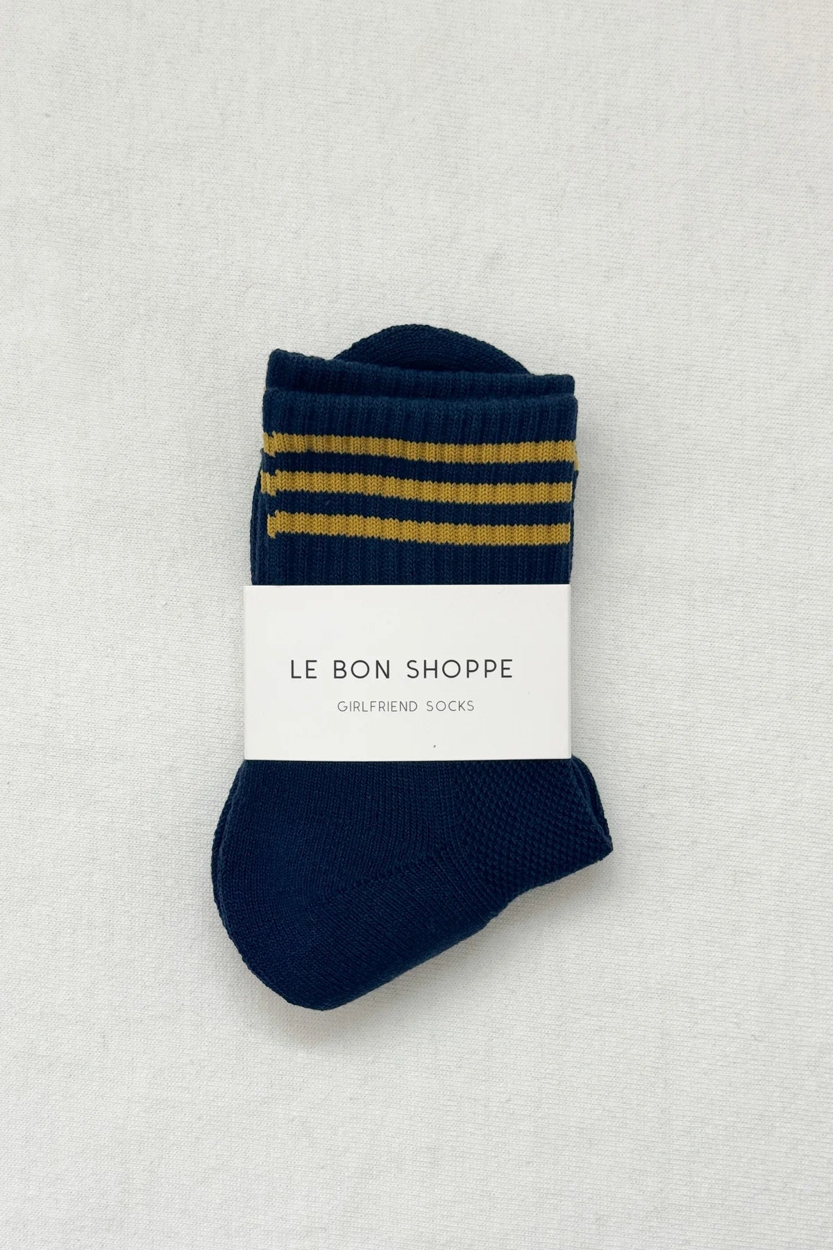 LEO BOUTIQUE Girlfriend Socks Navy LE BON SHOPPE 