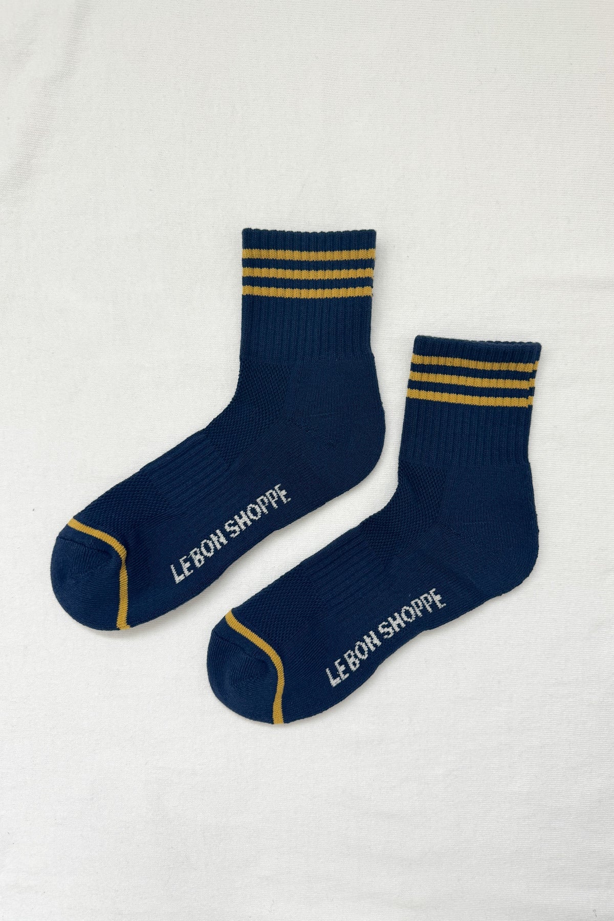 LEO BOUTIQUE Girlfriend Socks Navy LE BON SHOPPE 