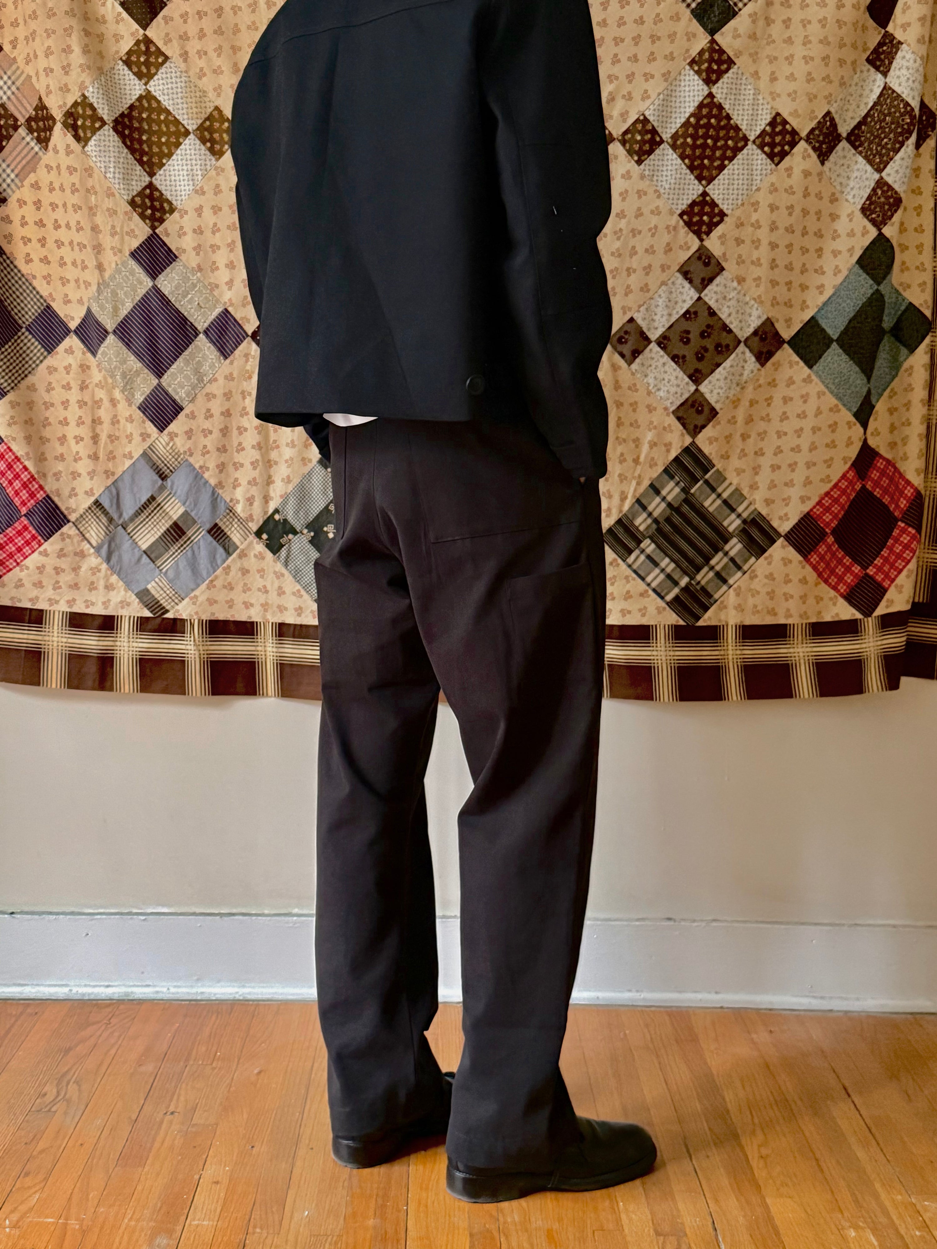 SIMPOR Merokok Pants | Washed Black LEO BOUTIQUE