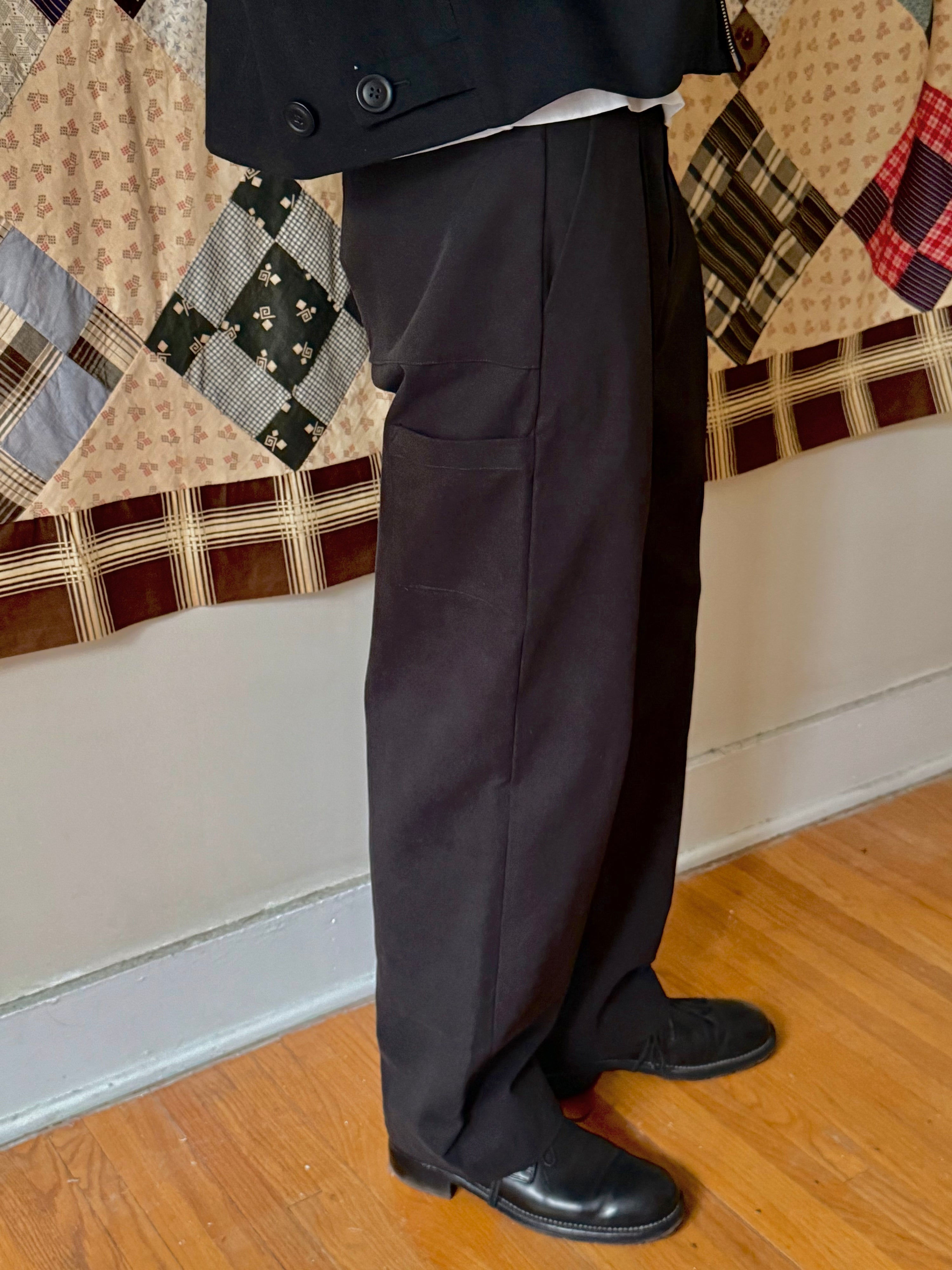 SIMPOR Merokok Pants | Washed Black LEO BOUTIQUE