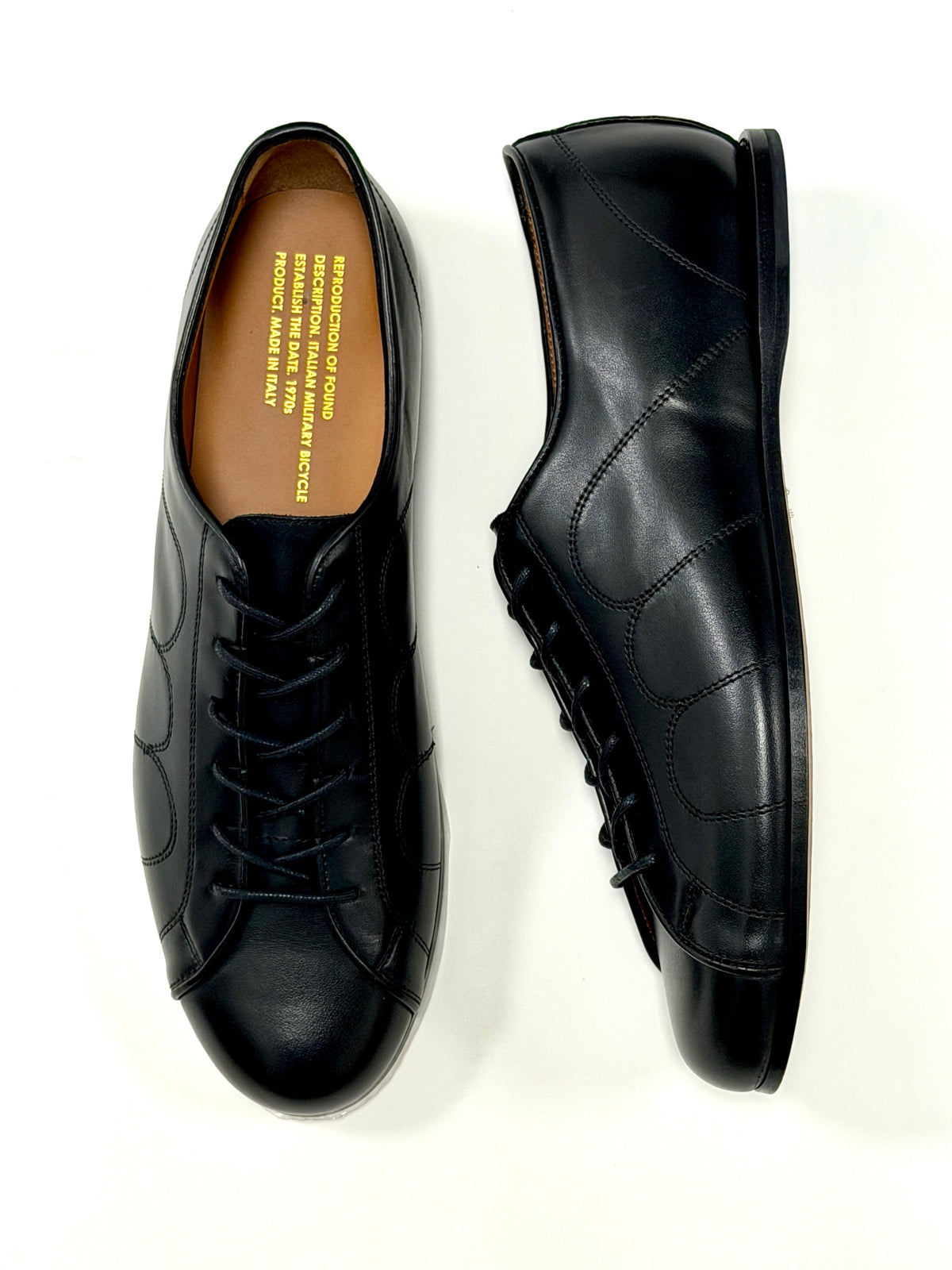 REPRODUCTION OF FOUND Italian Military Bicycle Shoes 720FDL | Black LE…