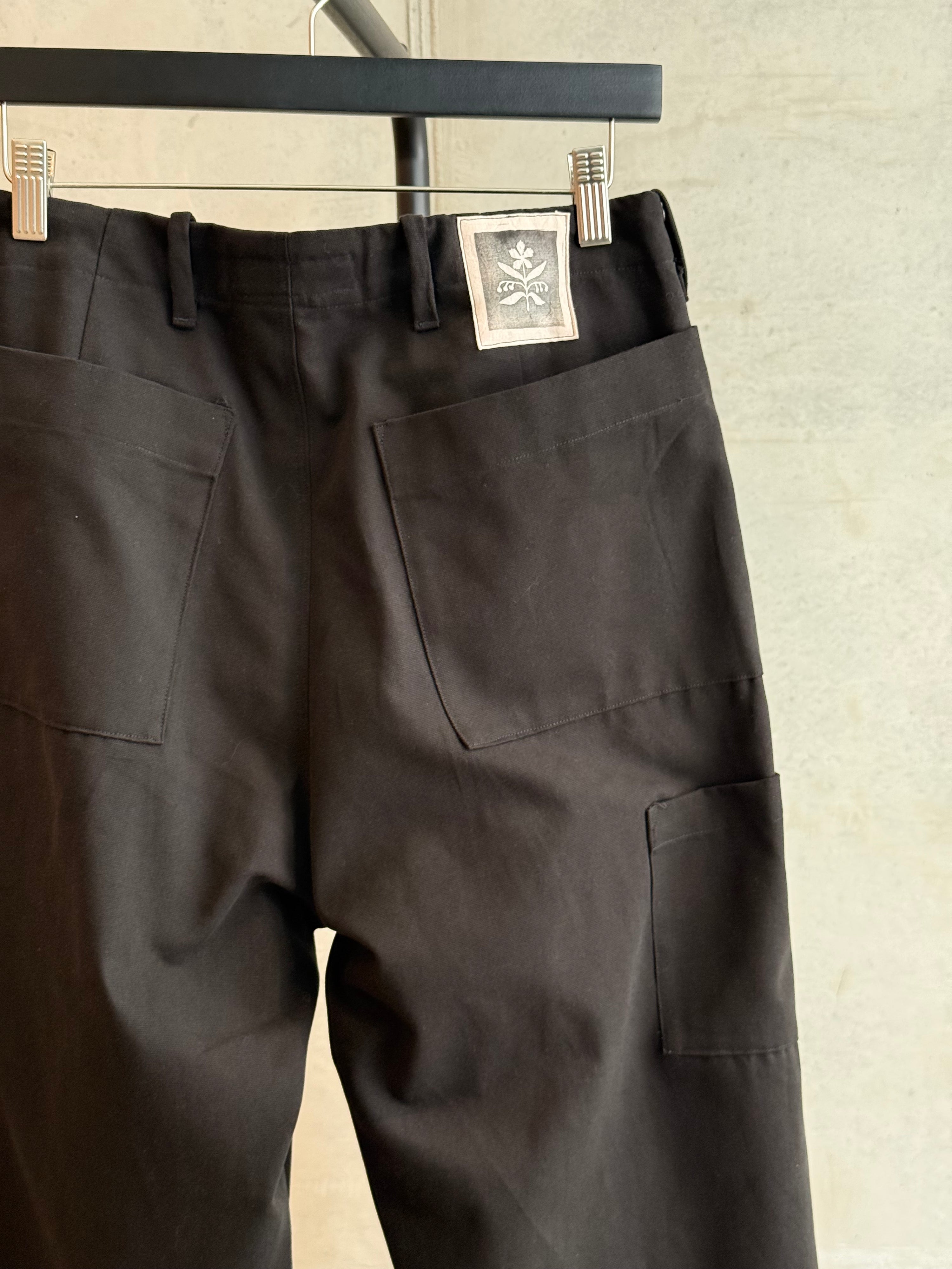 SIMPOR Merokok Pants | Washed Black LEO BOUTIQUE