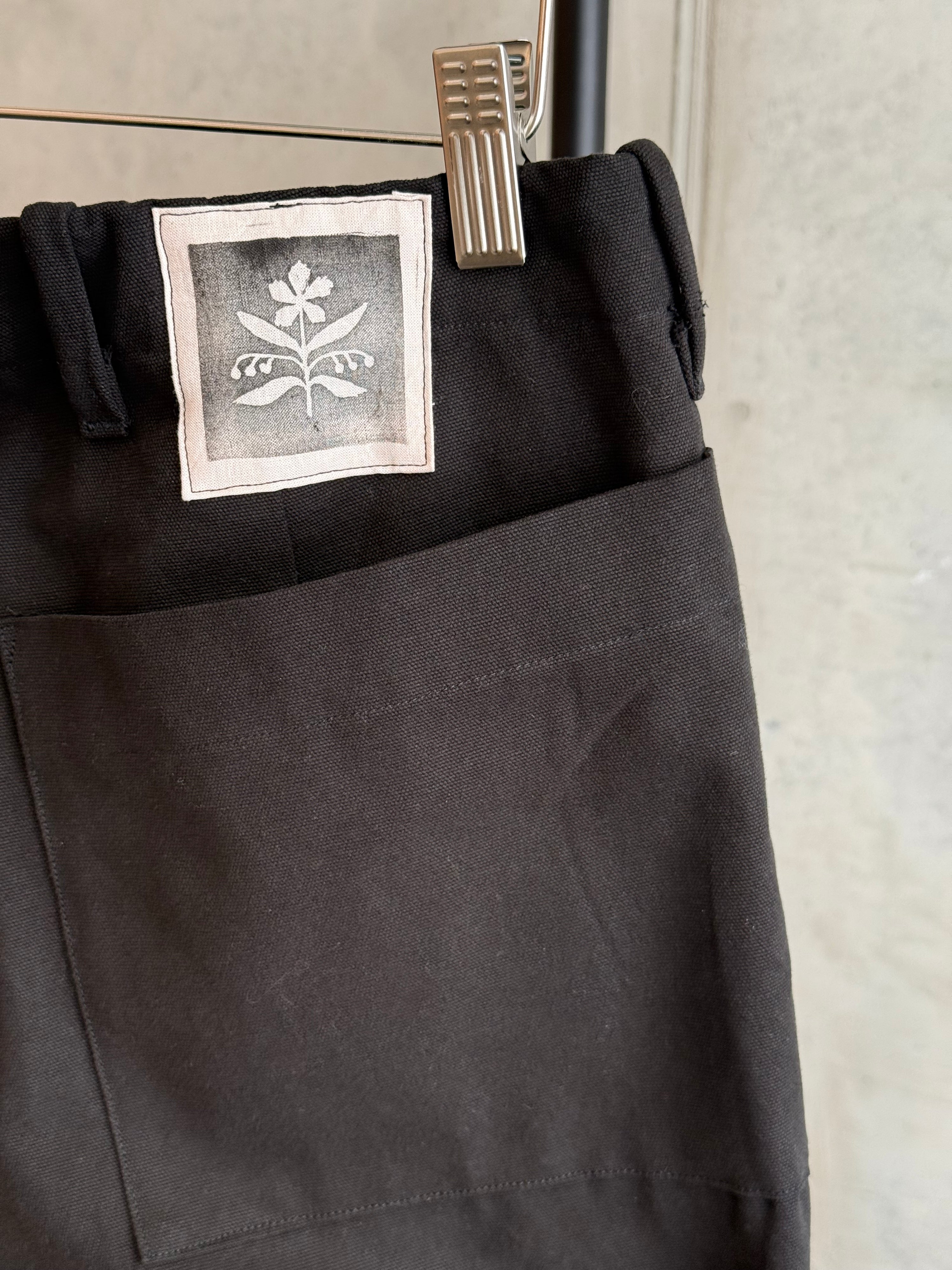 SIMPOR Merokok Pants | Washed Black LEO BOUTIQUE