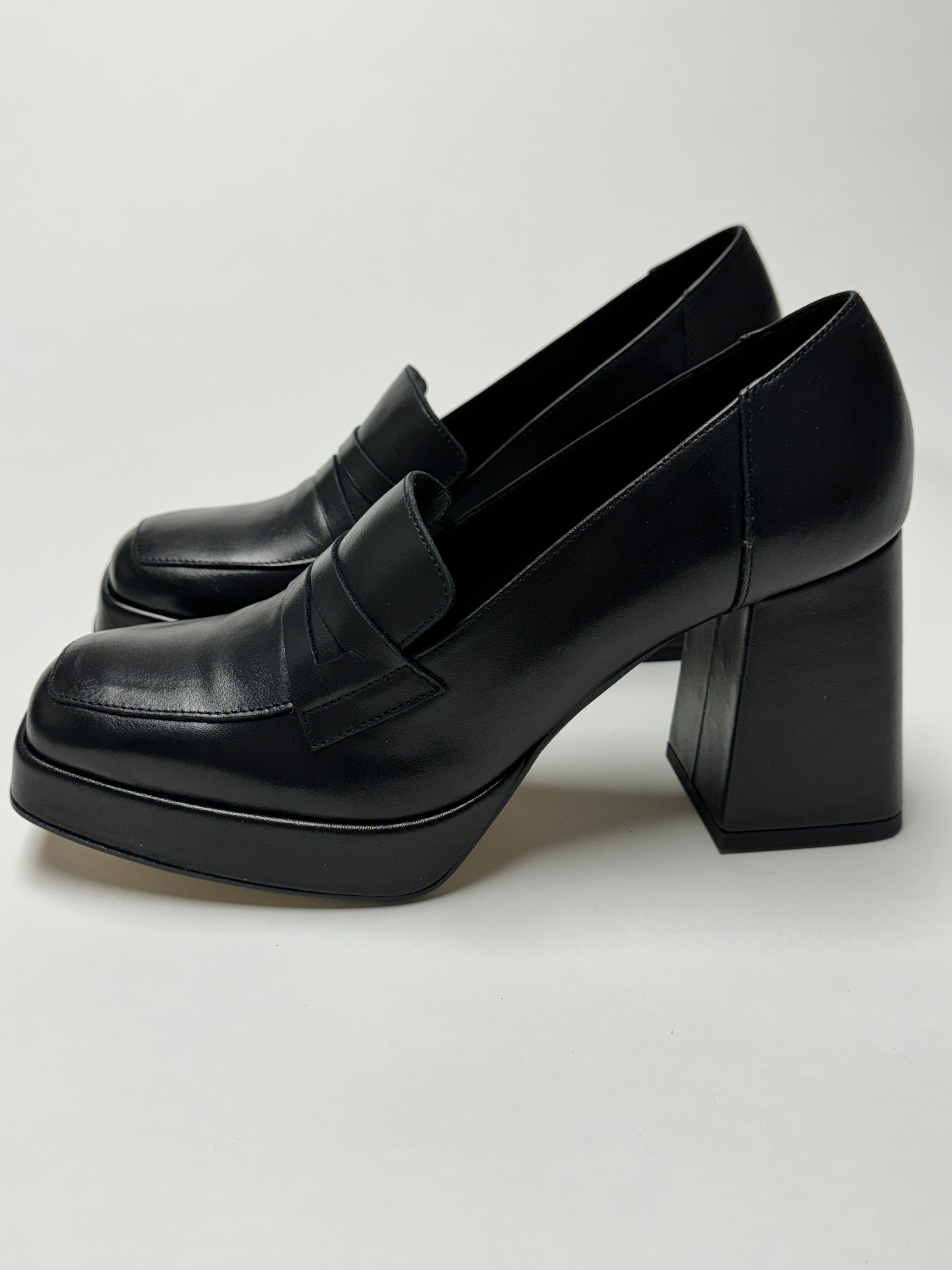 LEO BOUTIQUE effie loafer pump black SISTER X SOEUR