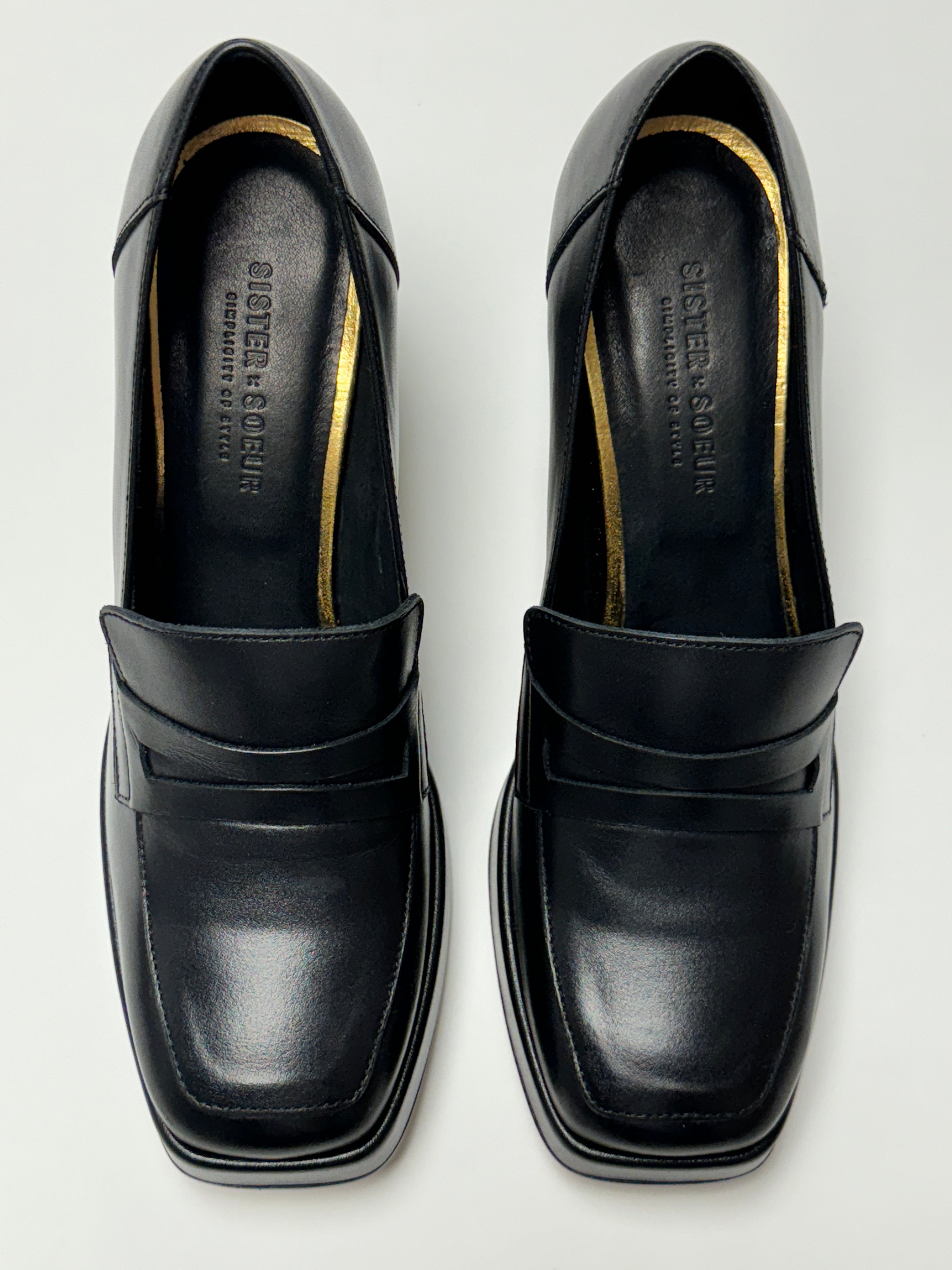 LEO BOUTIQUE effie loafer pump black SISTER X SOEUR