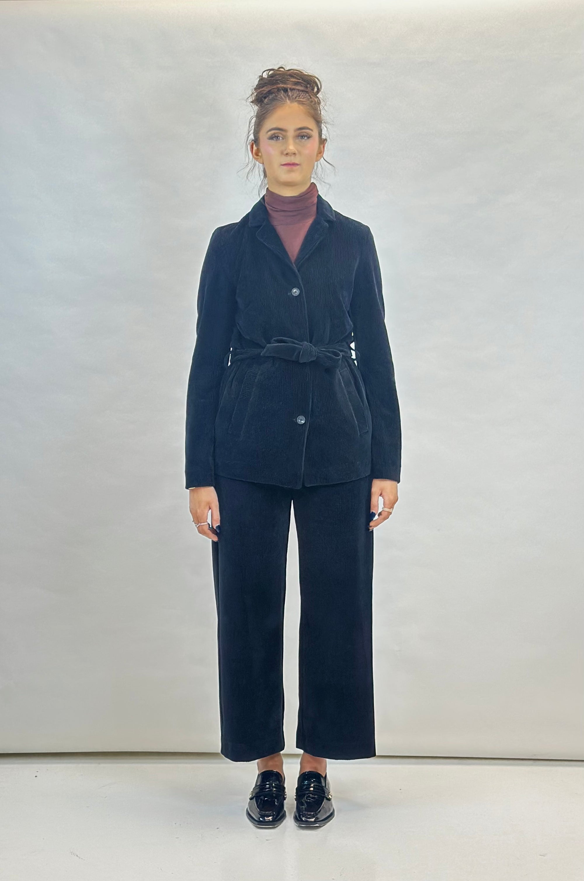 MM by MAX MARA Labile Corded Jacket | Black LEO BOUTIQUE