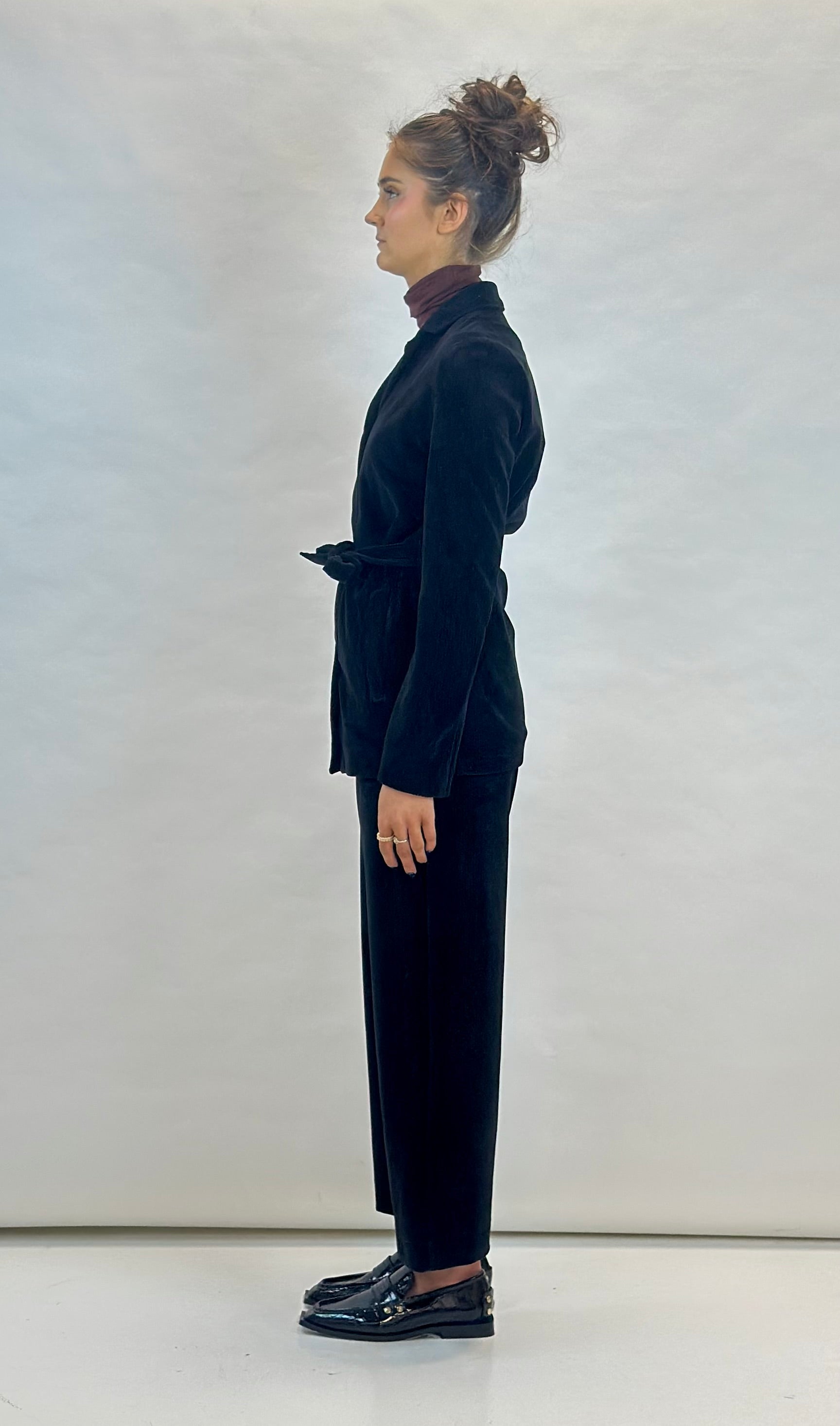 MM by MAX MARA Labile Corded Jacket | Black LEO BOUTIQUE