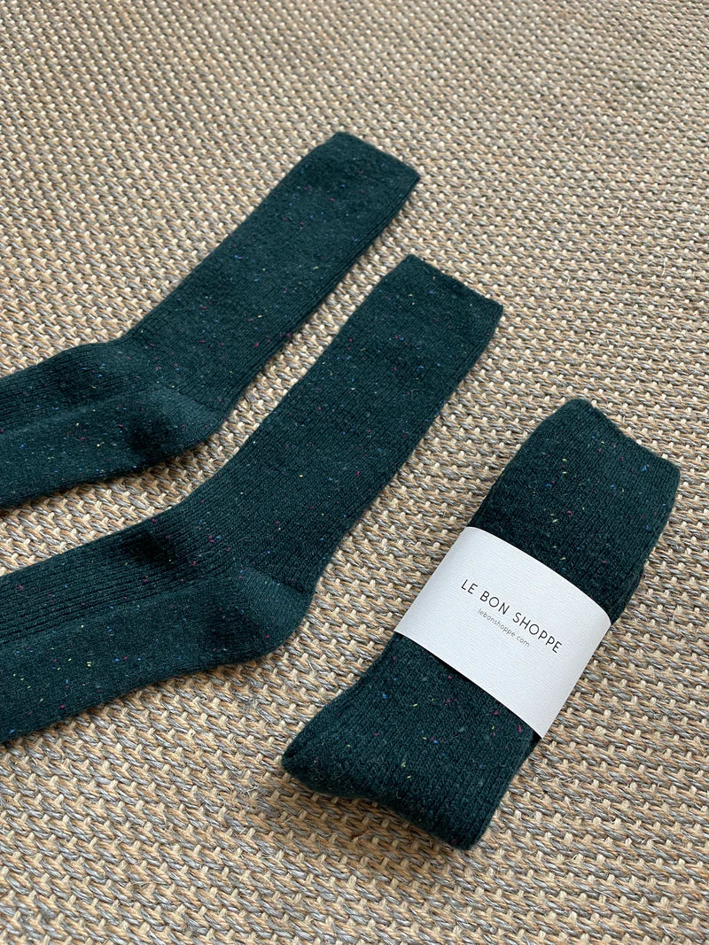 LE BON SHOPPE Snow Socks | Forest LEO BOUTIQUE