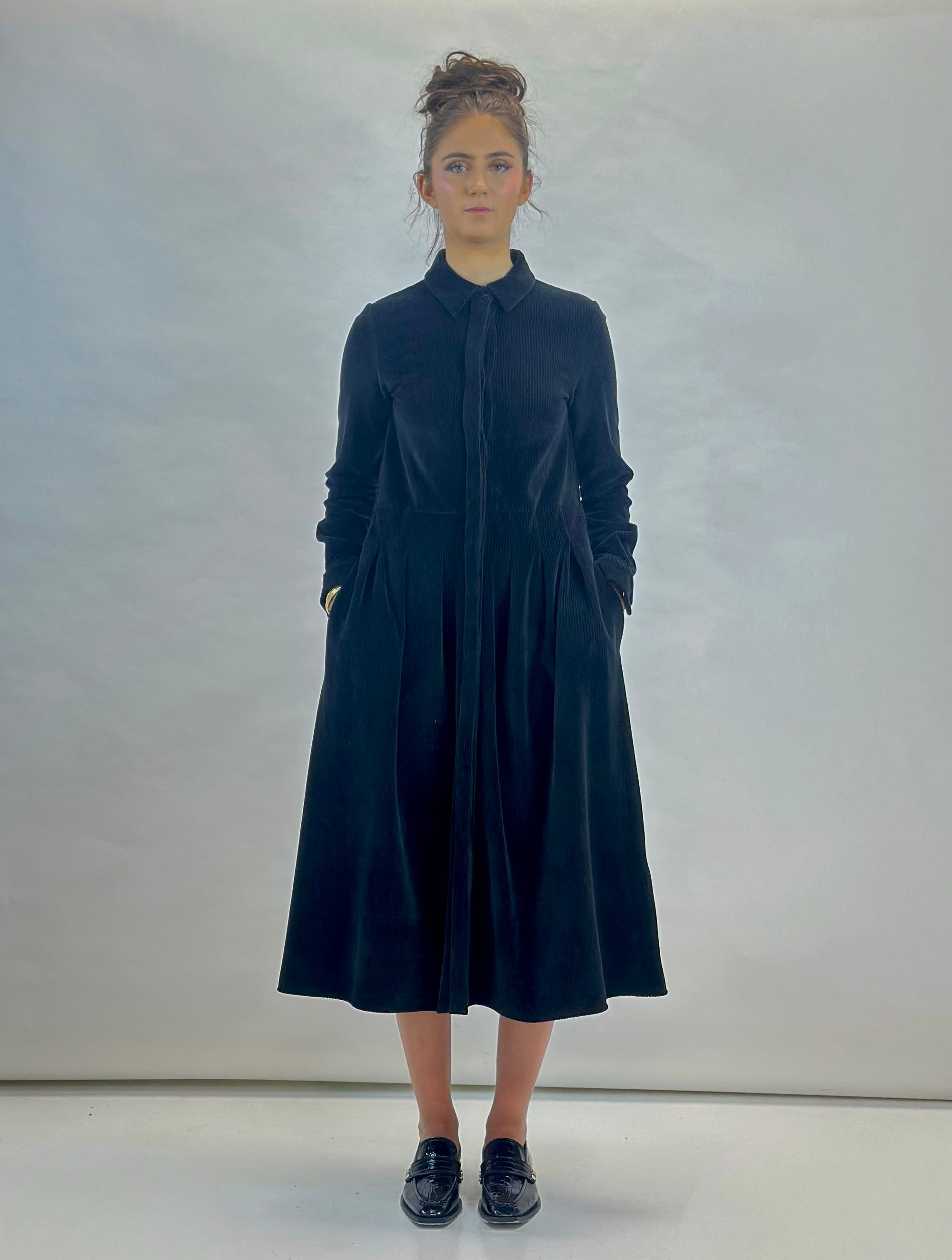 MM by MAX MARA Paese Corded Dress | Black LEO BOUTIQUE