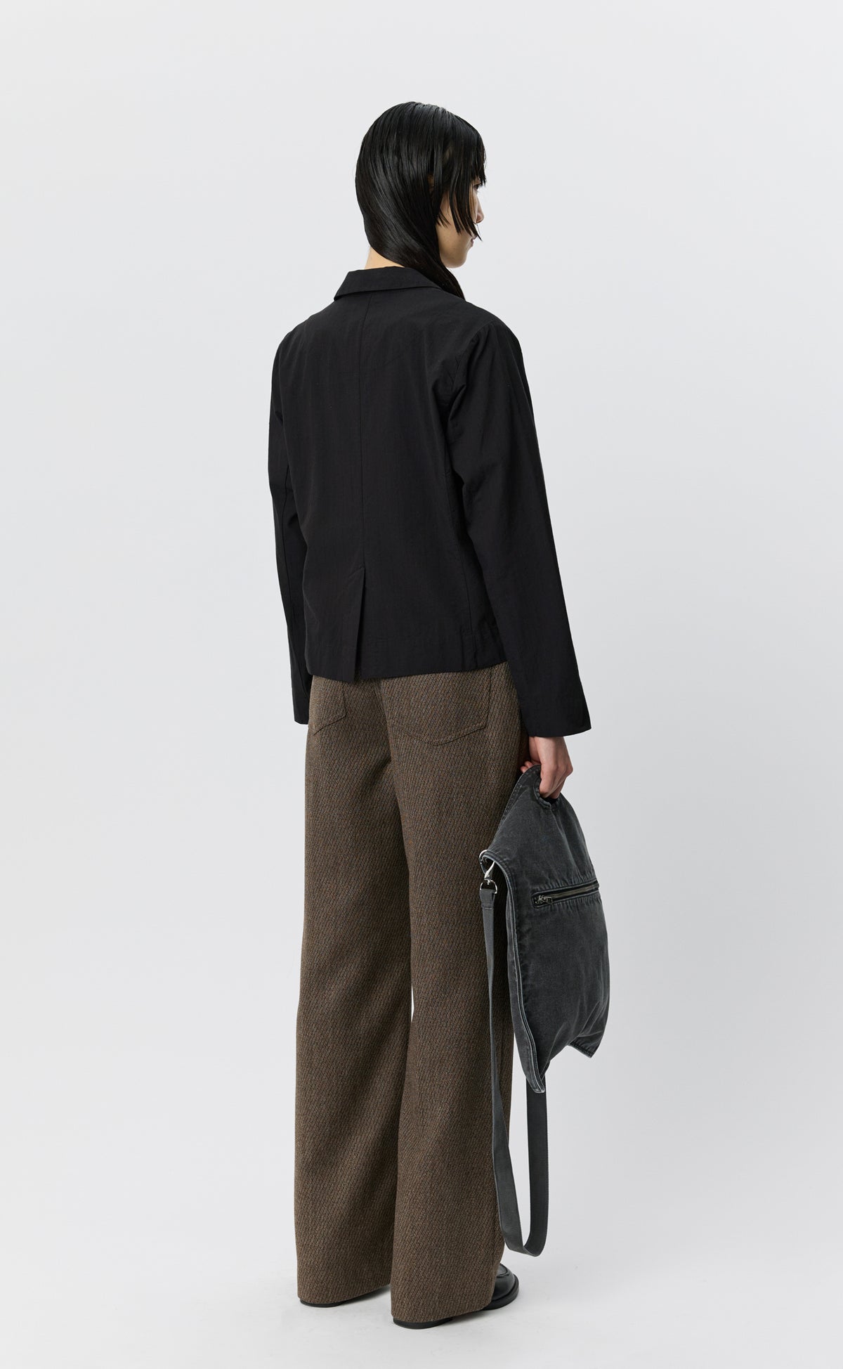 MFPEN Informal Jacket | Dark Brown Stripe LEO BOUTIQUE