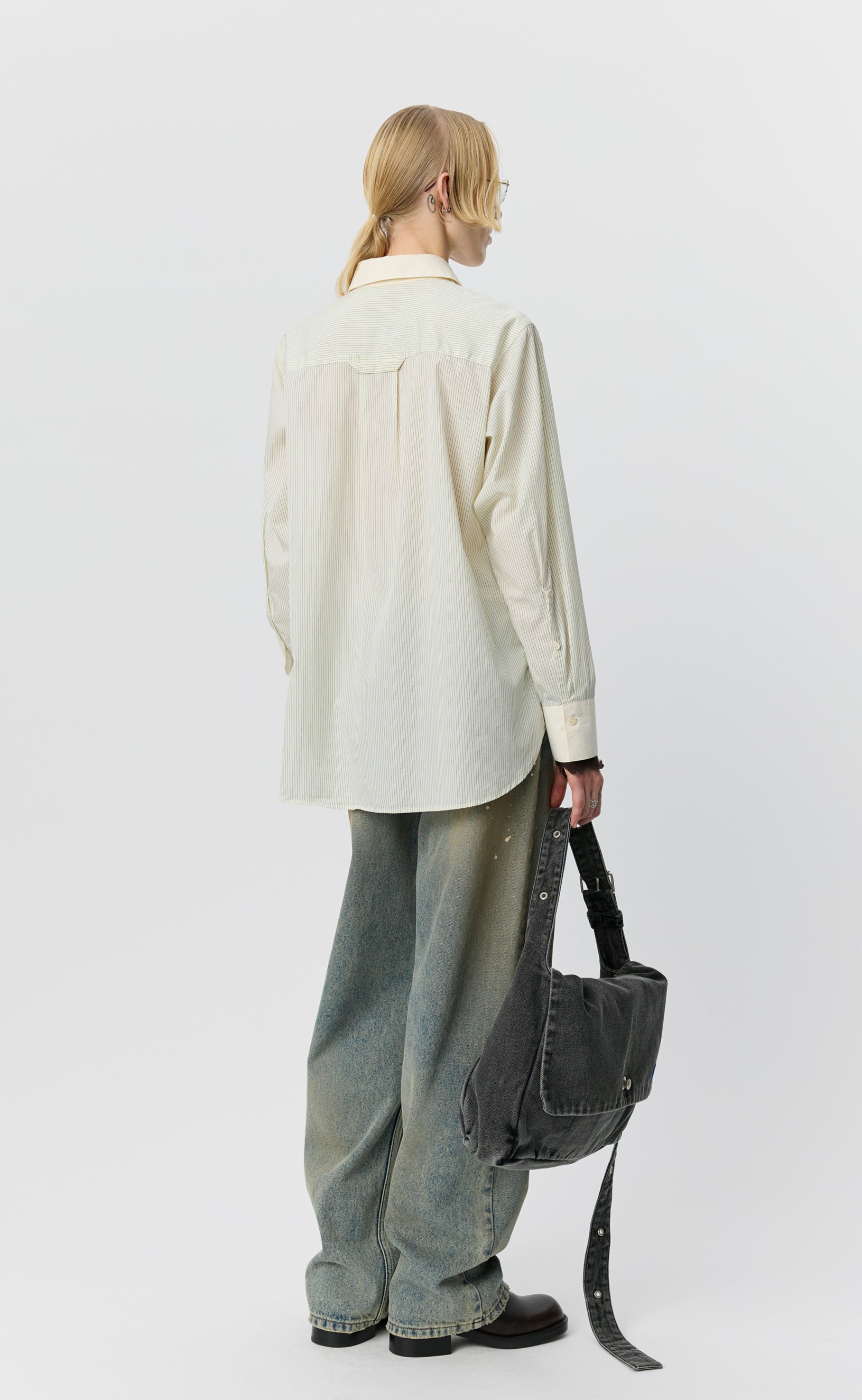MFPEN Inquiry Shirt | Elegant Stripe LEO BOUTIQUE