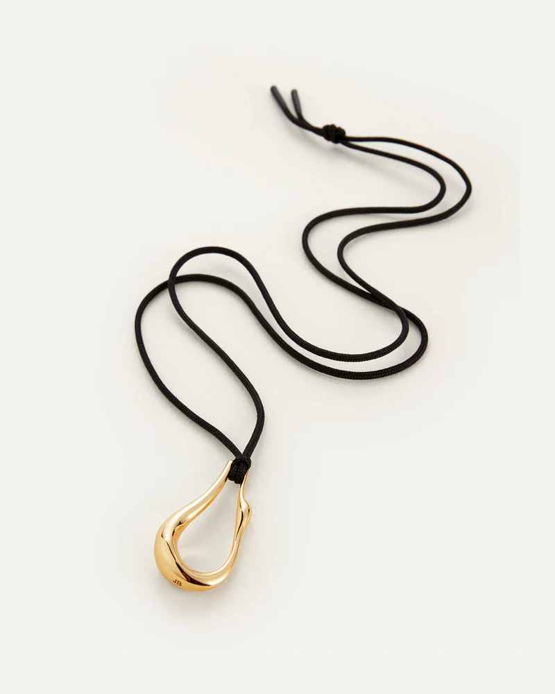 JENNY BIRD Egret Rope Necklace | Gold LEO BOUTIQUE
