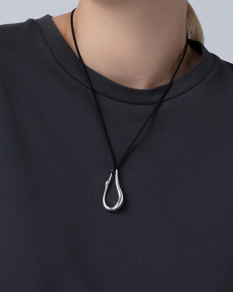 JENNY BIRD Egret Rope Necklace | Silver LEO BOUTIQUE