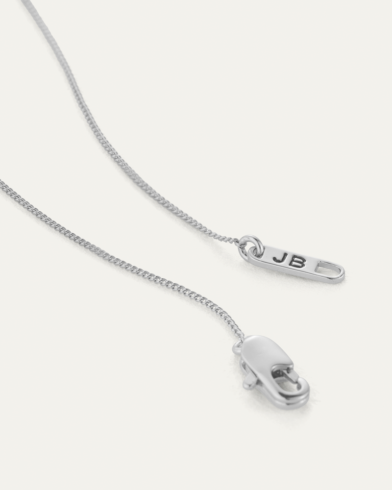 LEO BOUTIQUE Mini Egret Pendant Necklace | Silver JENNYBIRD 