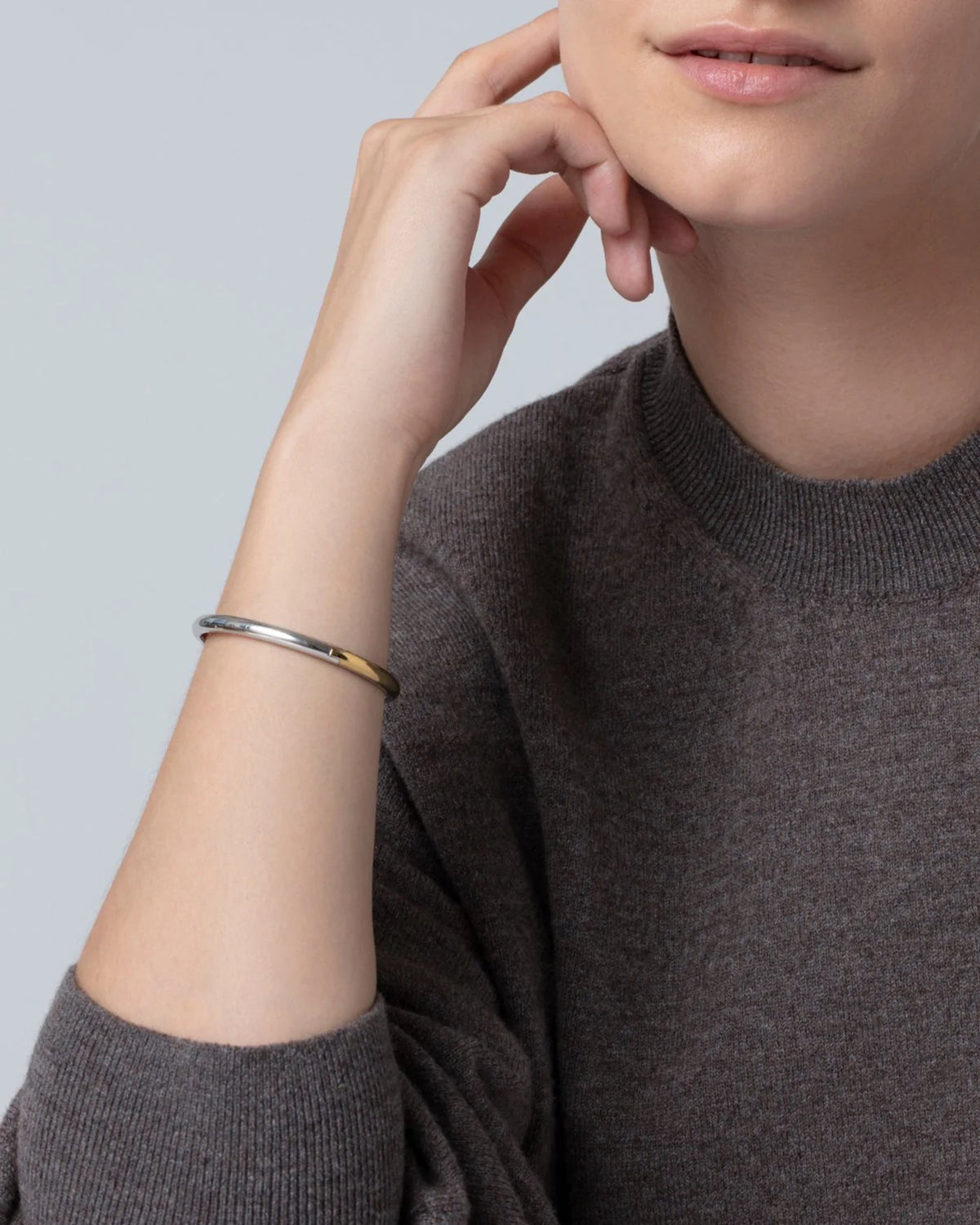 LEO BOUTIQUE Remi Bangle | Two Tone JENNYBIRD