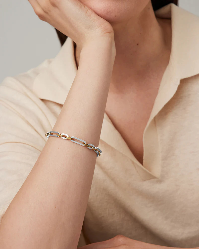 LEO BOUTIQUE Mercer Bracelet | Two Tone JENNYBIRD 