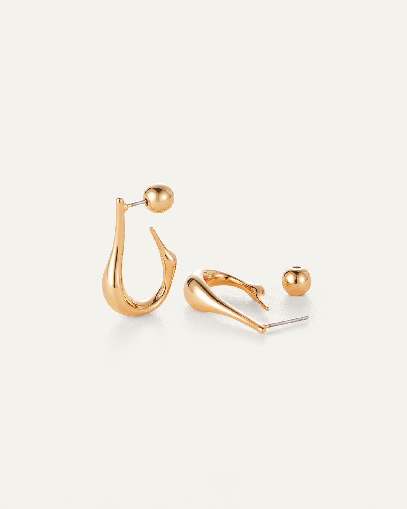 JENNY BIRD Colette Hoops Small | Gold LEO BOUTIQUE