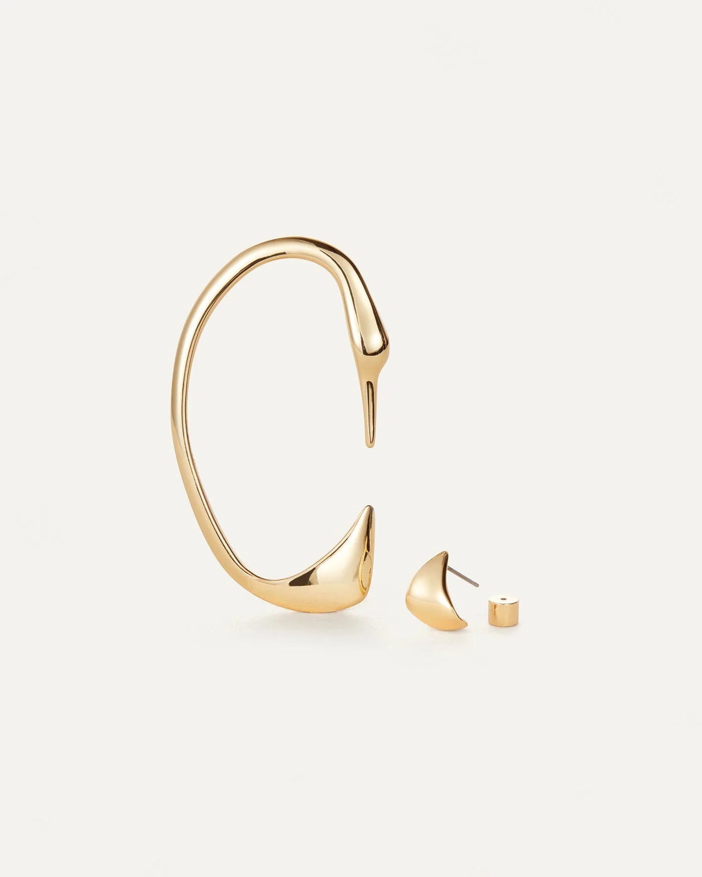 LEO BOUTIQUE Lisieux Ear Cuff & Stud Set | Gold JENNY BIRD