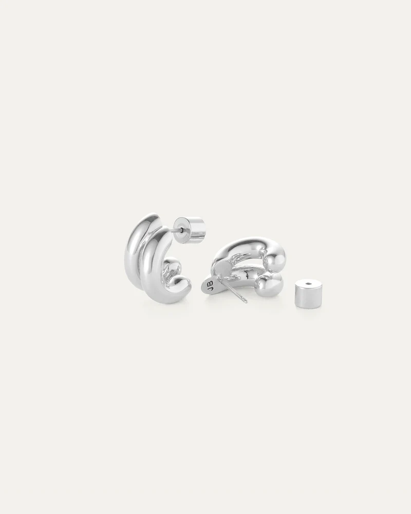 LEO BOUTIQUE Mini Florence Earrings | Silver JENNY BIRD