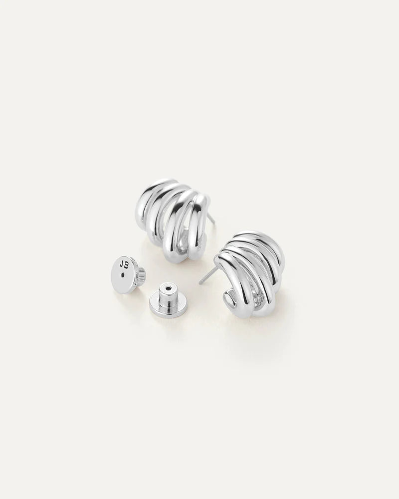 Monroe Earrings | Silver
