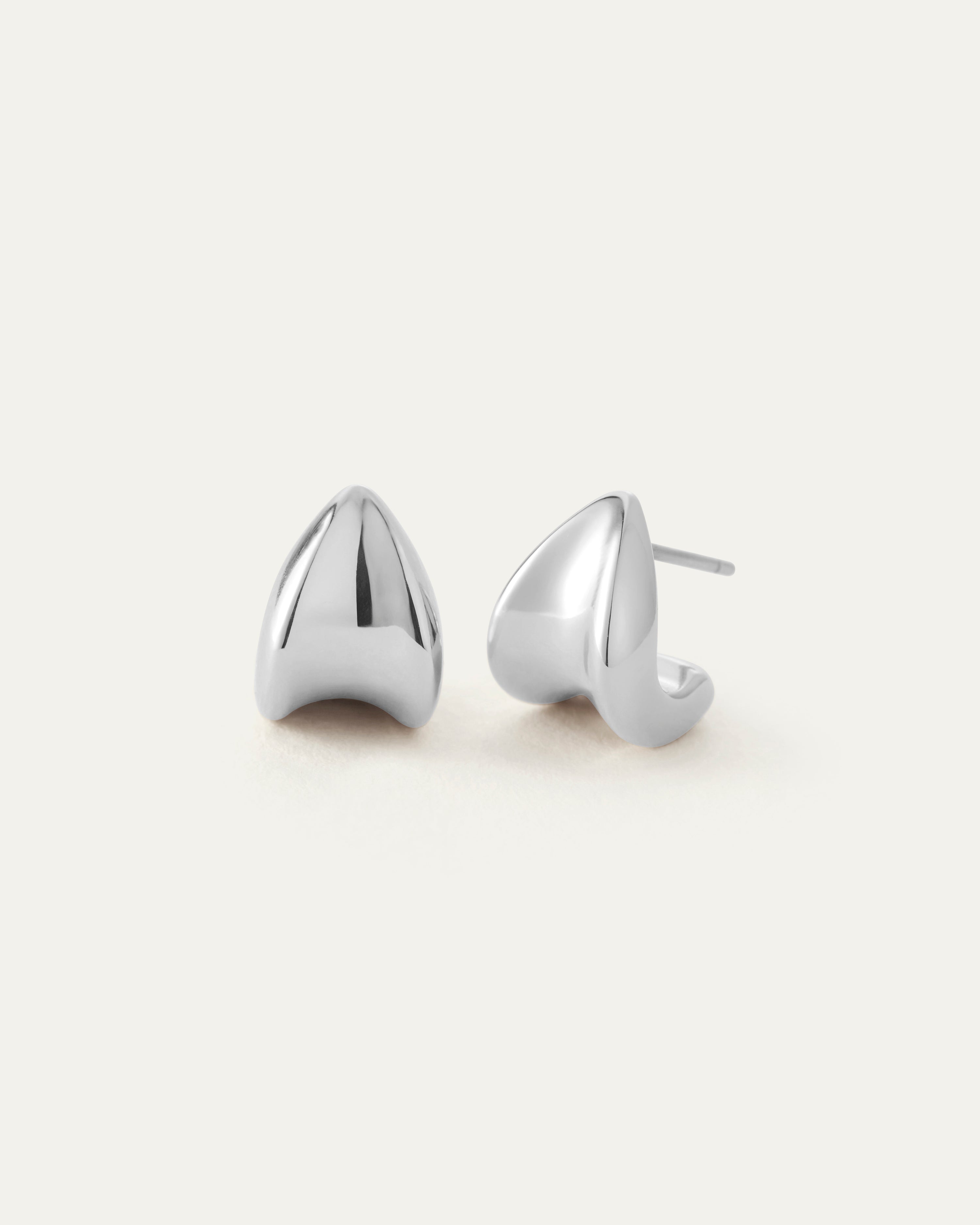 JENNY BIRD Mini Paige Puffs | Silver LEO BOUTIQUE